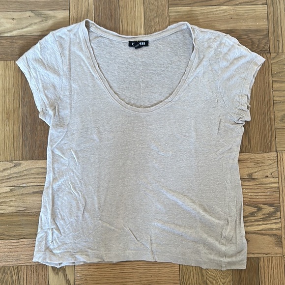 Express Tops - EUC Express Beige Tee